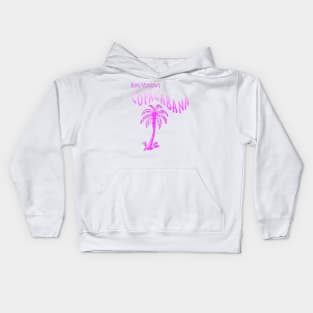 Pink copacabana Kids Hoodie